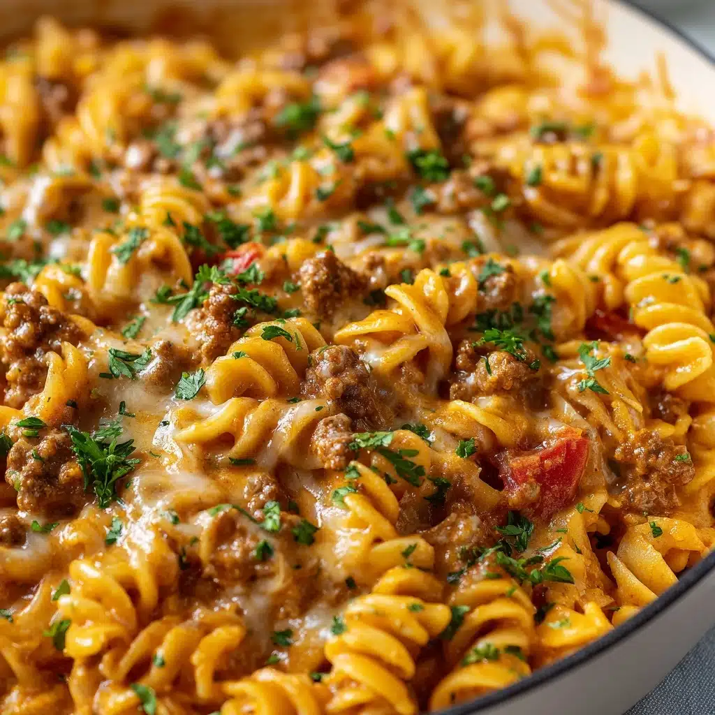 One Pot Lasagna Pasta Recipe - Recipe Image