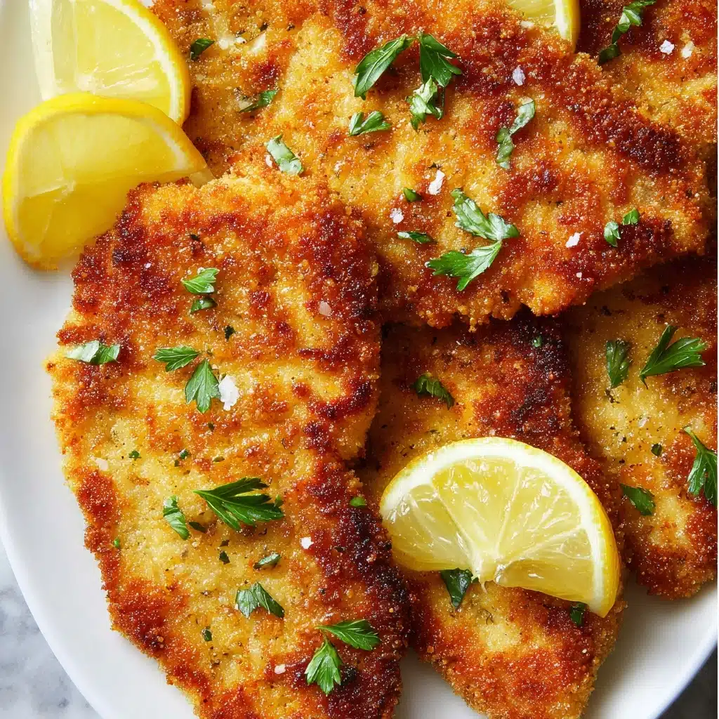 Crispy Breaded Chicken Cutlets Recipe - Recipe Image