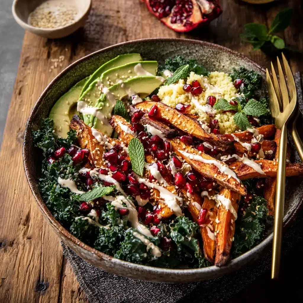 Roasted Sweet Potato Salad with Tahini Dressing Recipe