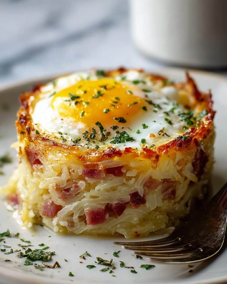 Baked Eggs Napoleon Recipe