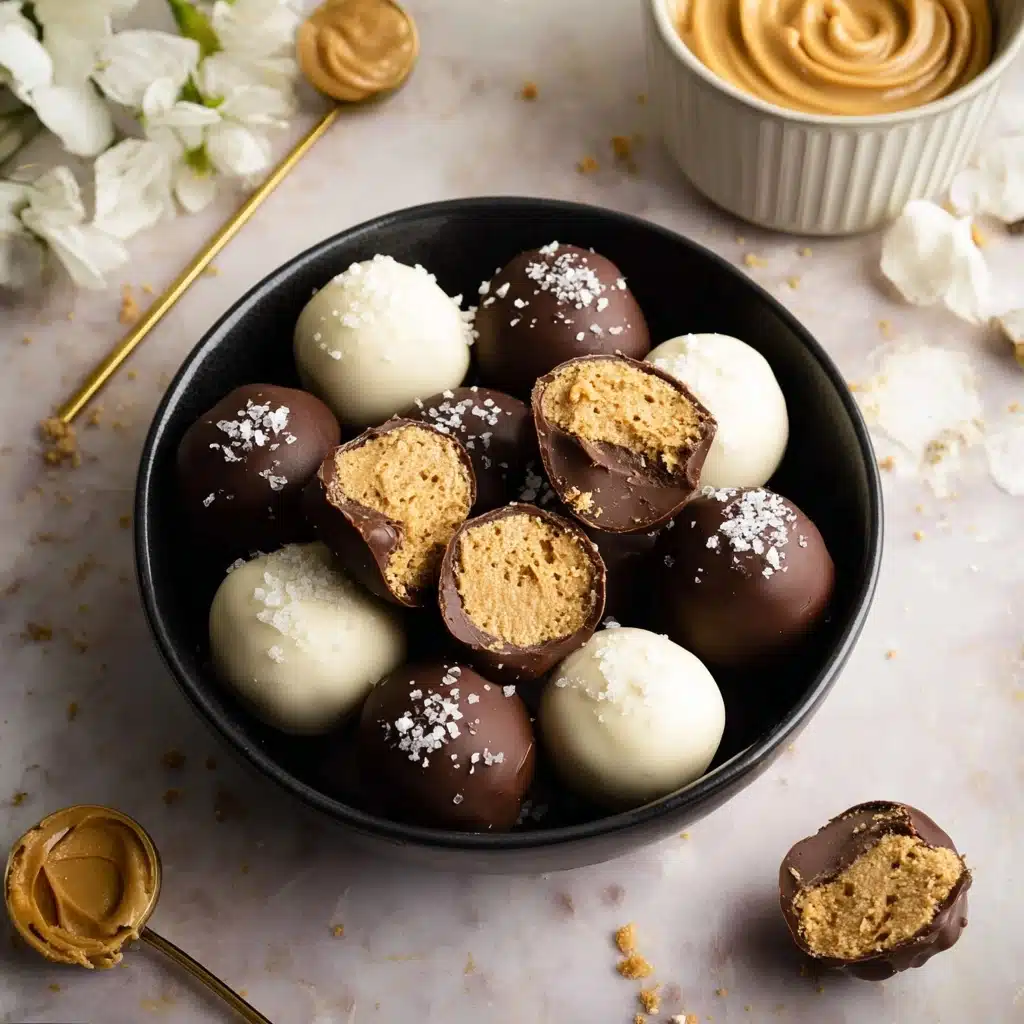 Peanut Butter Balls with Rice Krispies Recipe - Recipe Image