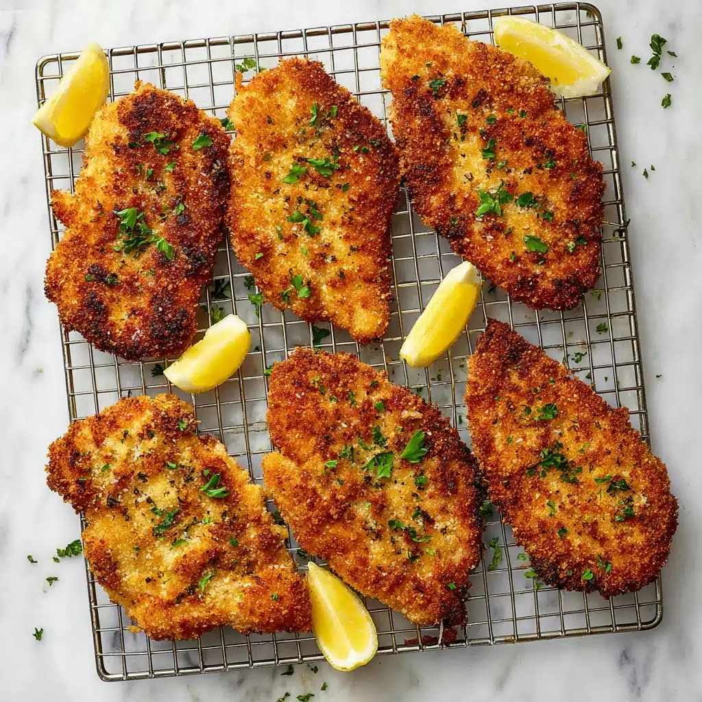 Crispy Breaded Chicken Cutlets Recipe - Recipe Image