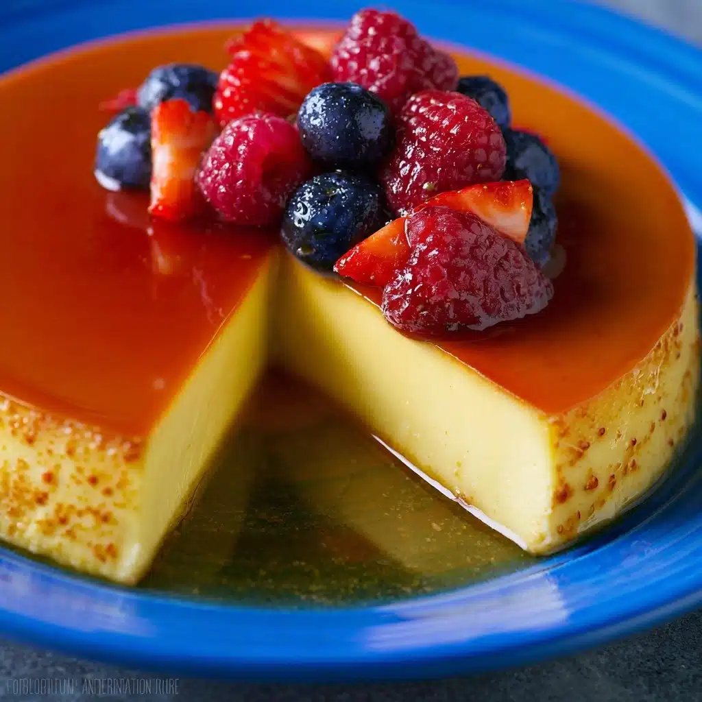 Flan Recipe - Recipe Image