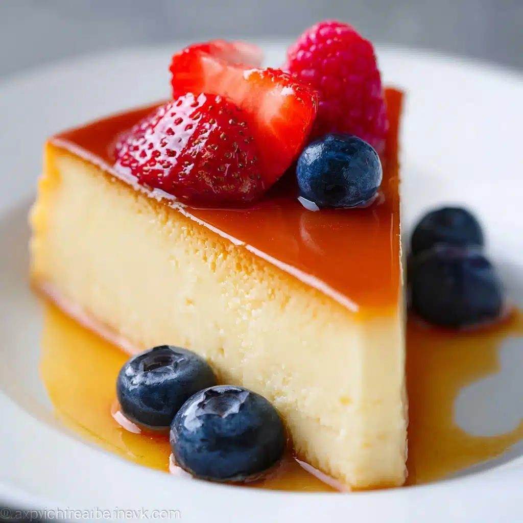Flan Recipe - Recipe Image
