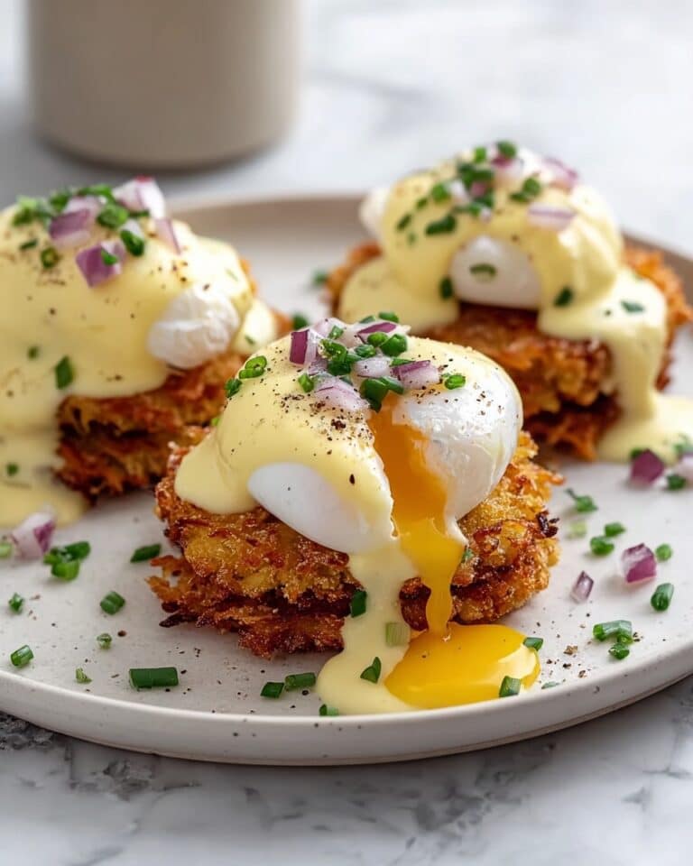 Easy Latke Eggs Benedict Recipe