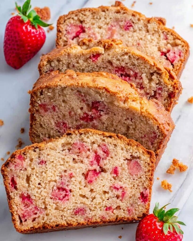 Strawberry Banana Bread Recipe