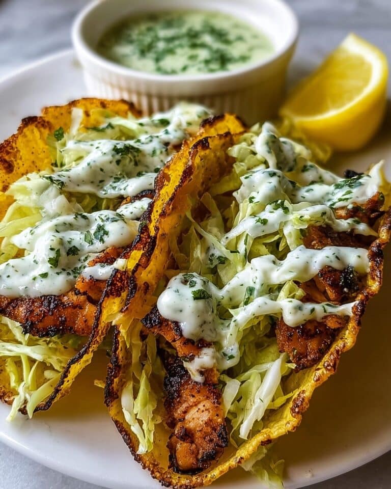 Ranch Smash Chicken Tacos Recipe
