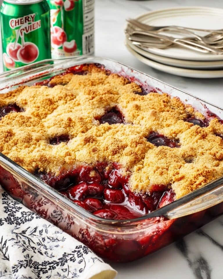 7UP Cherry Cobbler Recipe