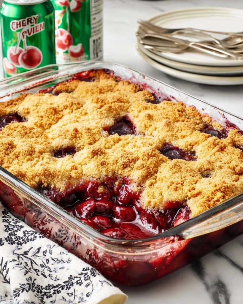 7UP Cherry Cobbler Recipe