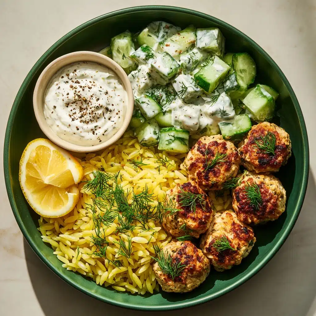 Feta Chicken Meatballs Recipe