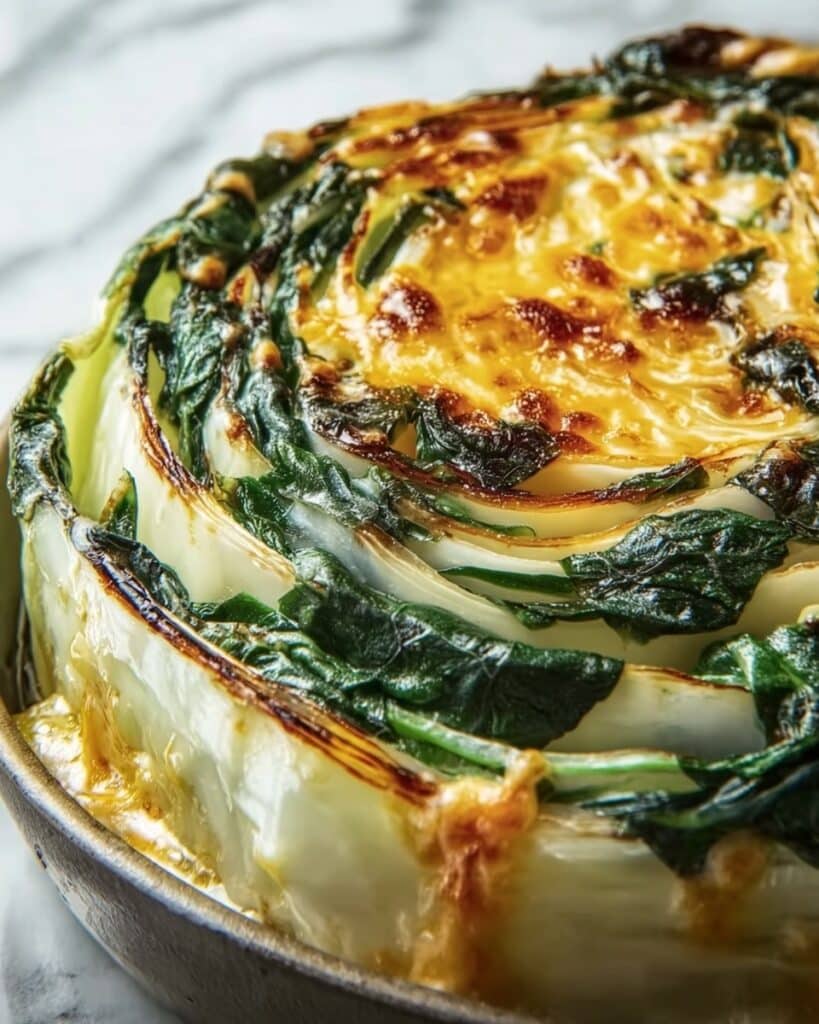 Roasted Cabbage Steak Spanakopita Melts (Easy Greek-Inspired Recipe) Recipe