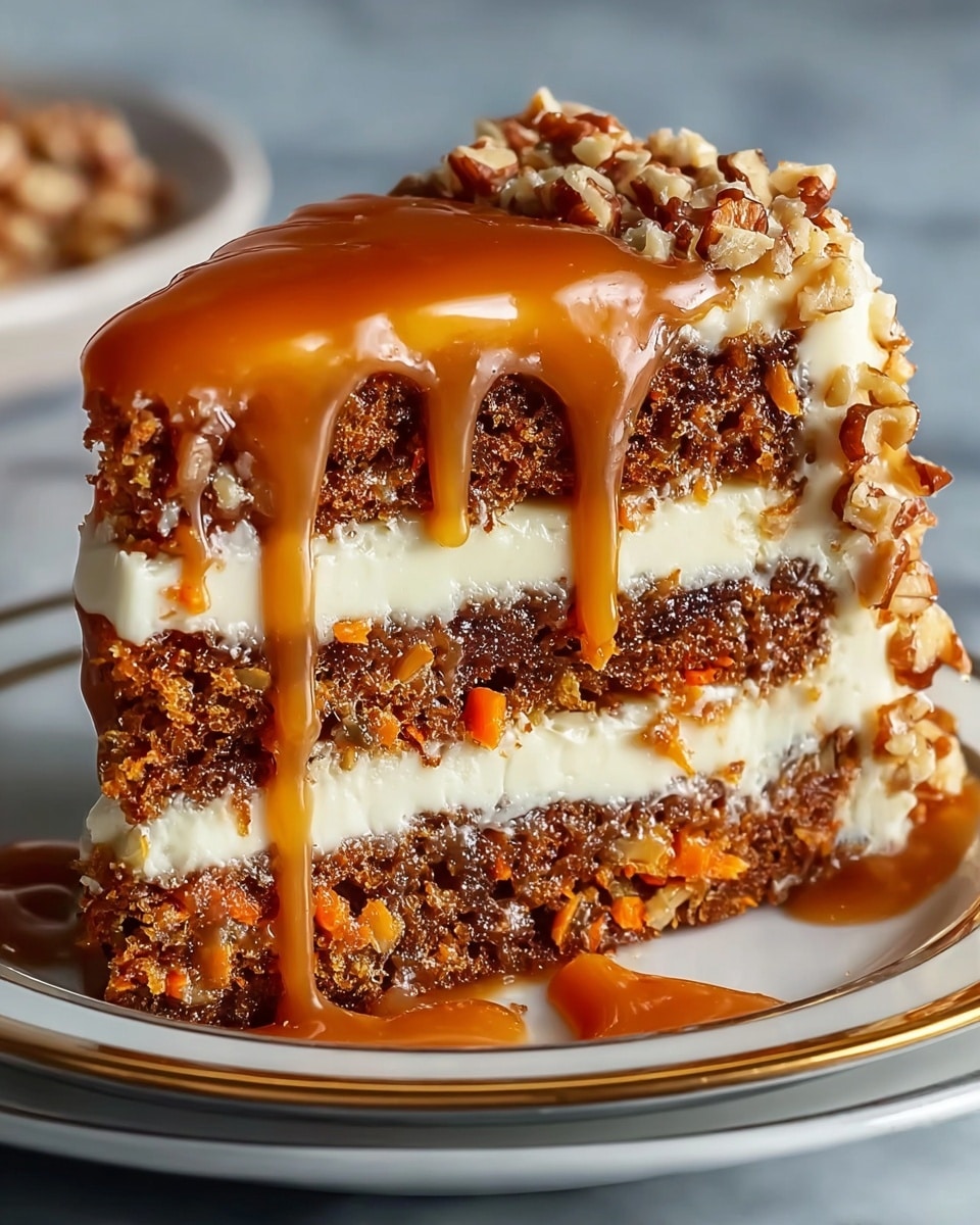Salted Caramel Carrot Dream Cake Recipe