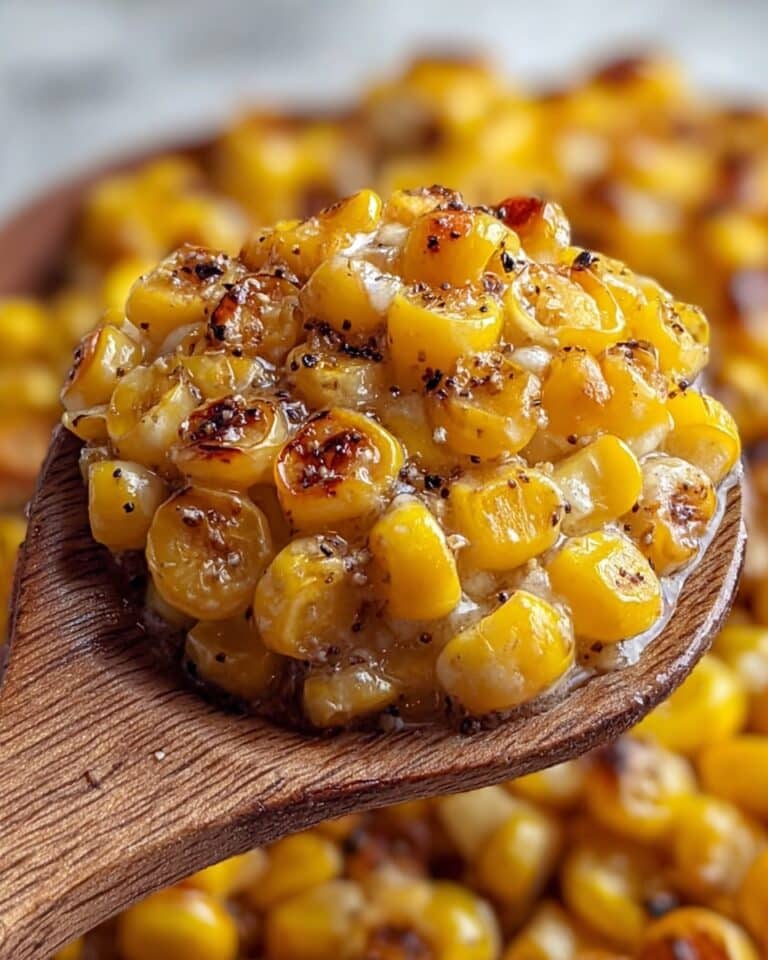 Butter Skillet Corn with Honey, Cream, and a Touch of Spice Recipe