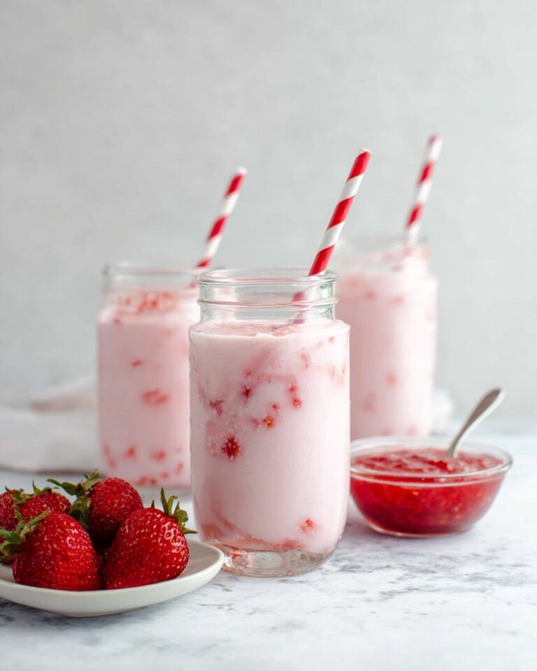 3-Ingredient Korean Strawberry Milk Recipe