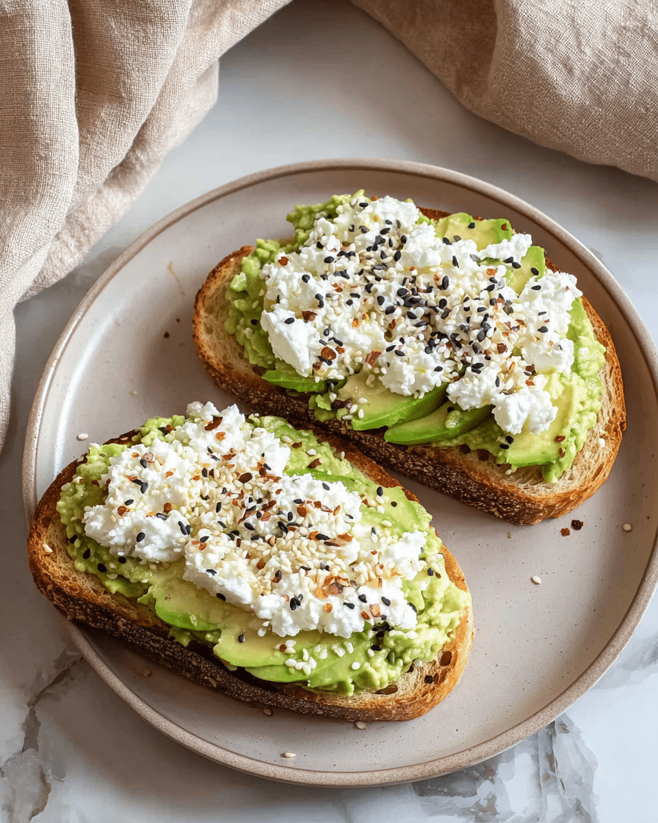 Cheese Avocado Toast (Quick Recipe) Recipe