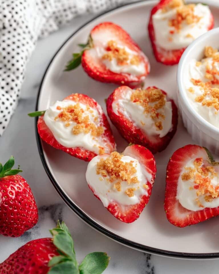Deviled Strawberries Recipe