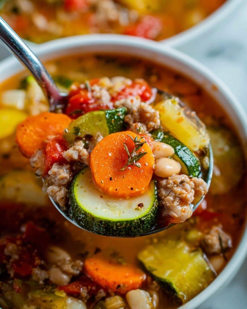 Turkey Vegetable Soup Recipe