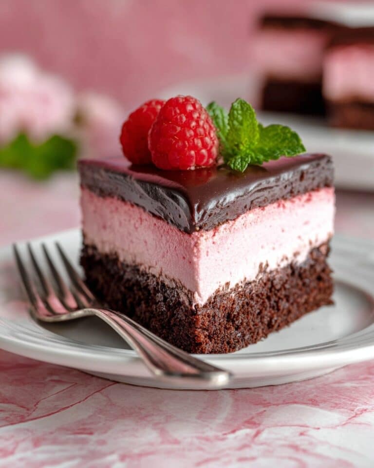 Chocolate Raspberry Mousse Cake Recipe