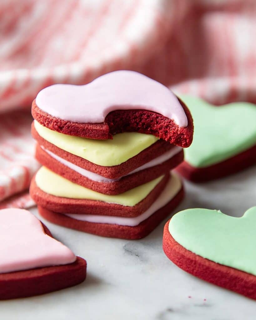 Red Velvet Sugar Cookies Recipe