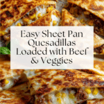 Sheet Pan Quesadillas Recipe