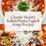 Hearty Italian Pasta Fagioli Soup Recipe
