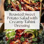Roasted Sweet Potato Salad with Tahini Dressing Recipe