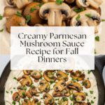 Creamy Parmesan Mushroom Sauce Recipe