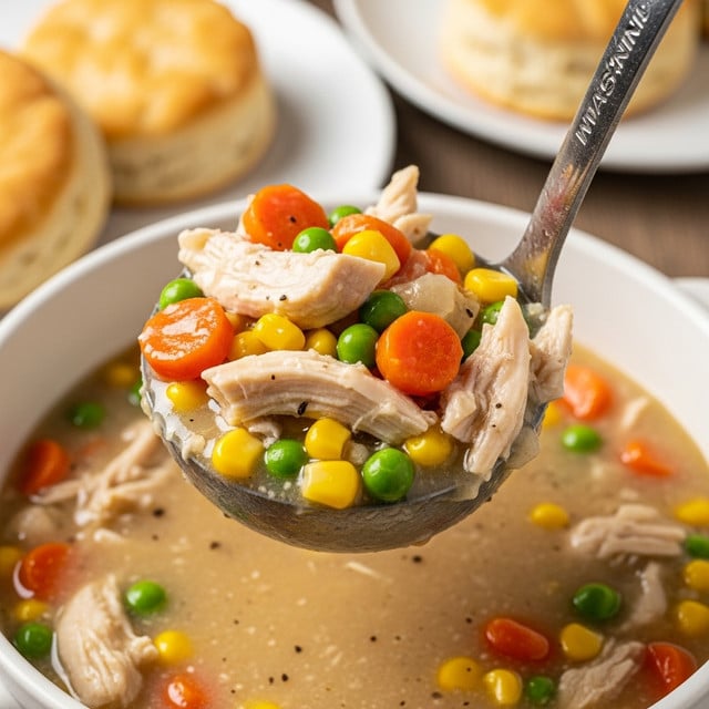 Chicken Pot Pie Soup Recipe