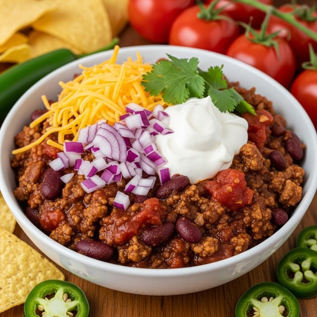 Crockpot Chili Recipe - Recipe Image