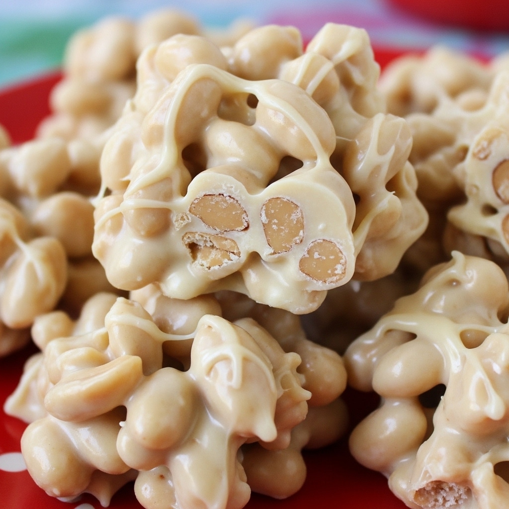 White Chocolate Peanut Butter Krispies Recipe - Recipe Image