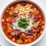 Hearty Italian Pasta Fagioli Soup Recipe