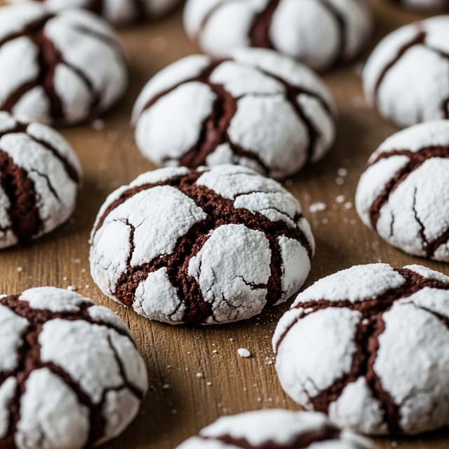 Chocolate Crinkle Cookies Recipe - Recipe Image