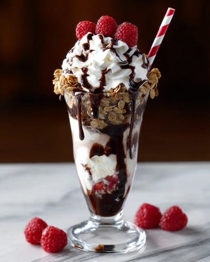 Hot Fudge Golden Grahams Parfait Recipe