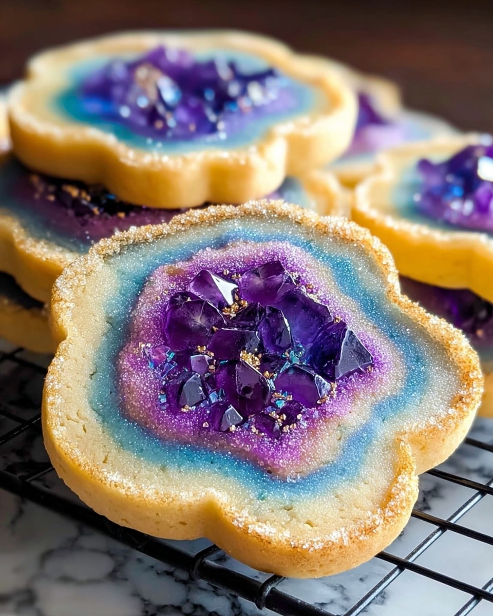 Geode Cookies: Colorful Crunch for Sweet Moments Recipe