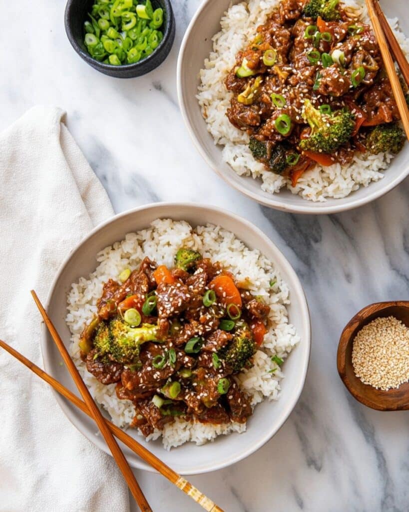 Teriyaki Turkey Rice Bowl Recipe