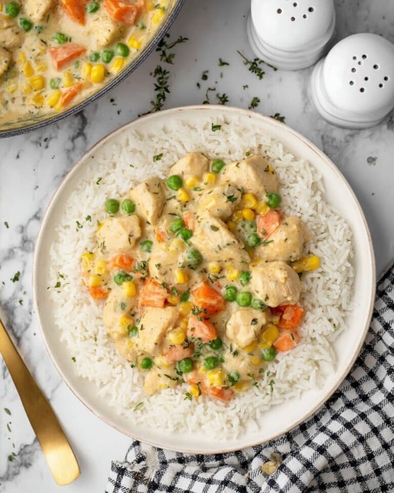 Crustless Chicken Pot Pie Recipe