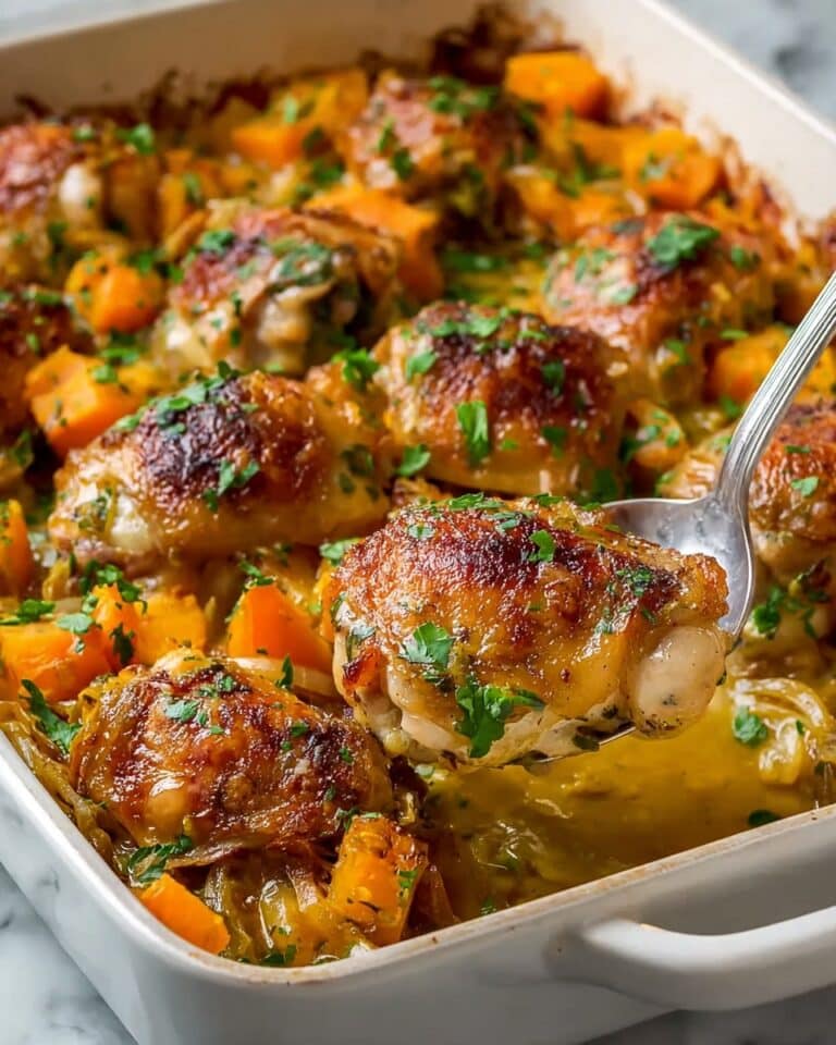 Roasted Chicken, Leek, and Butternut Squash Bake Recipe