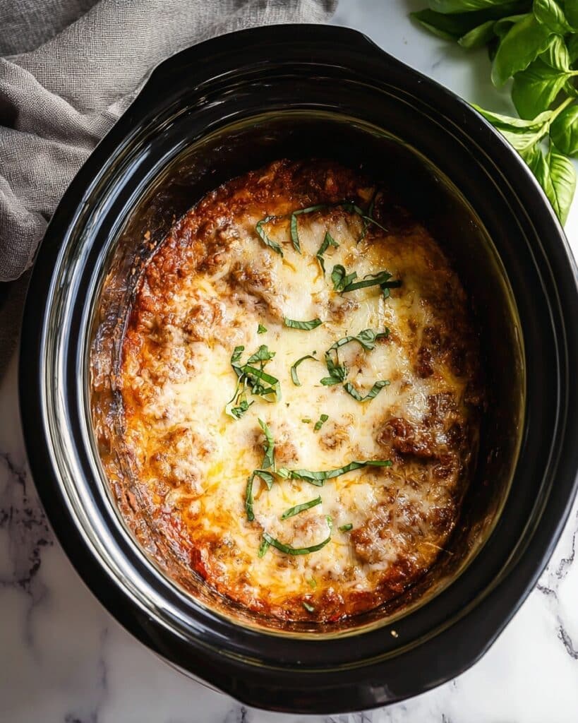 Slow Cooker Lasagna Recipe
