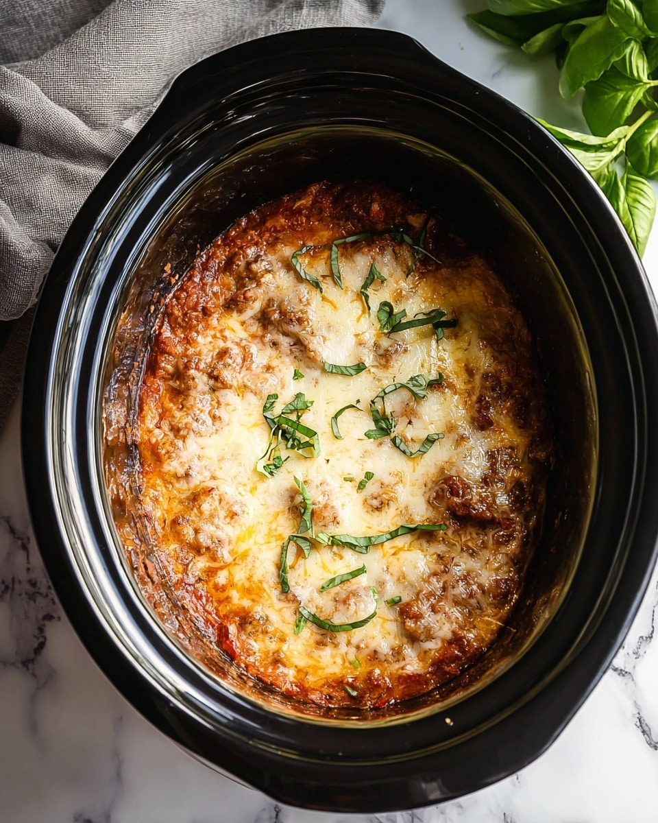Slow Cooker Lasagna Recipe