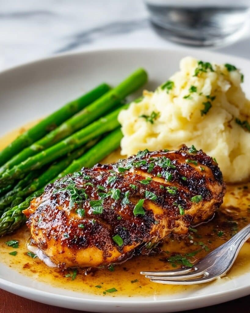 Festive Copycat Morton’s Chicken with Creamy White Wine Sauce Recipe