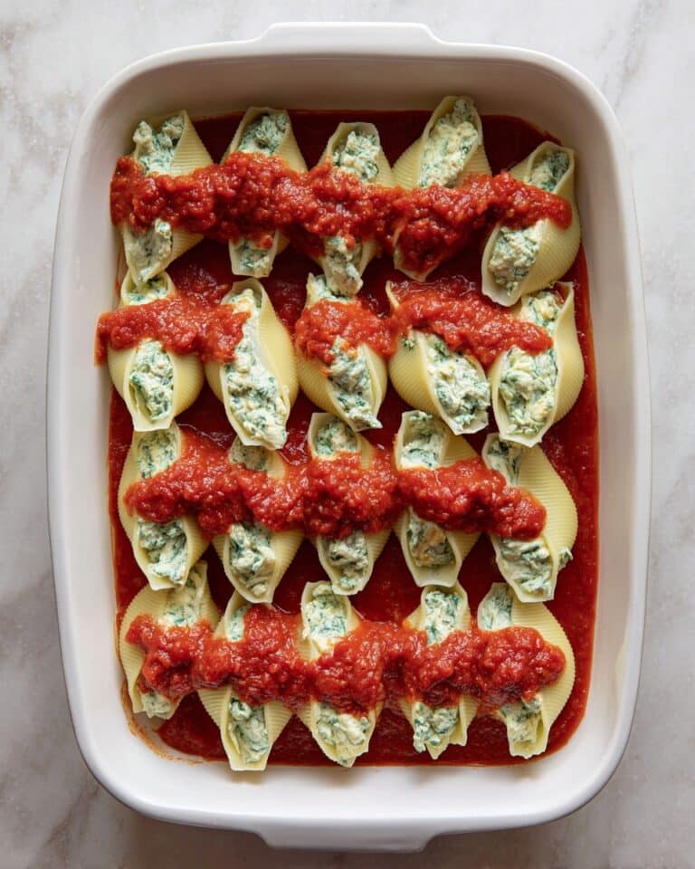 Vegan Stuffed Jumbo Shells with Spinach Recipe
