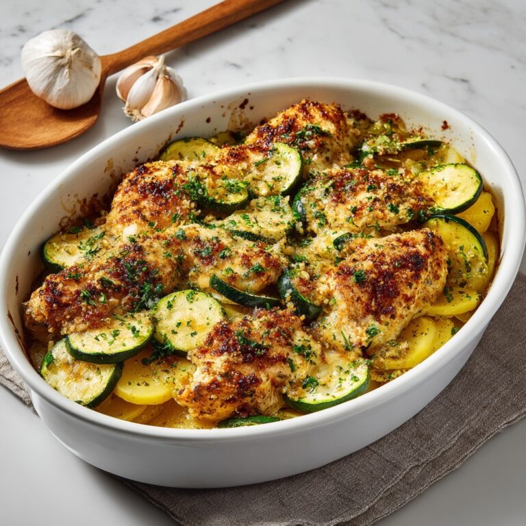 Easy Chicken Zucchini Bake Recipe