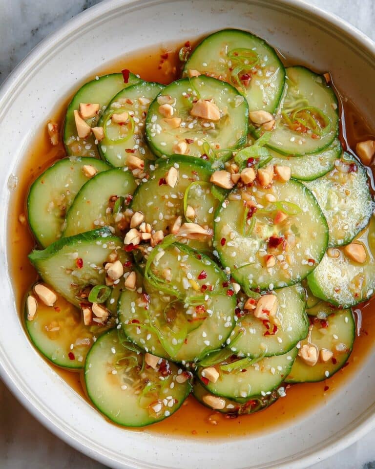 Easy Asian Cucumber Salad Recipe