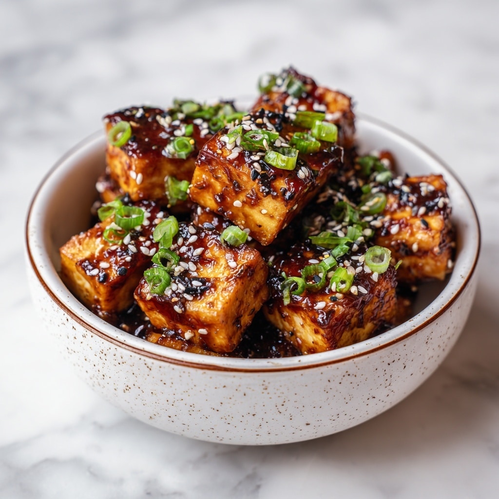 Sticky Sesame Tofu Recipe