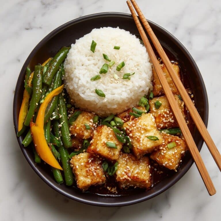 Braised Tofu with Vegetables and Soy-Ginger Sauce Recipe