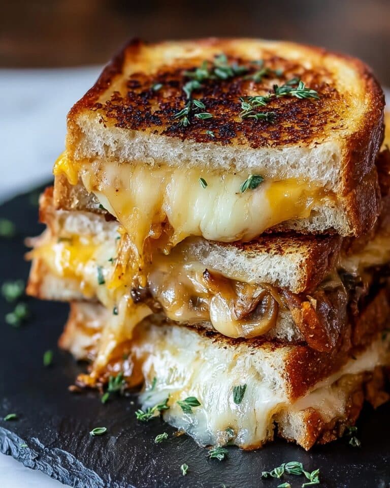 BBQ Chicken Pineapple Grilled Cheese Recipe