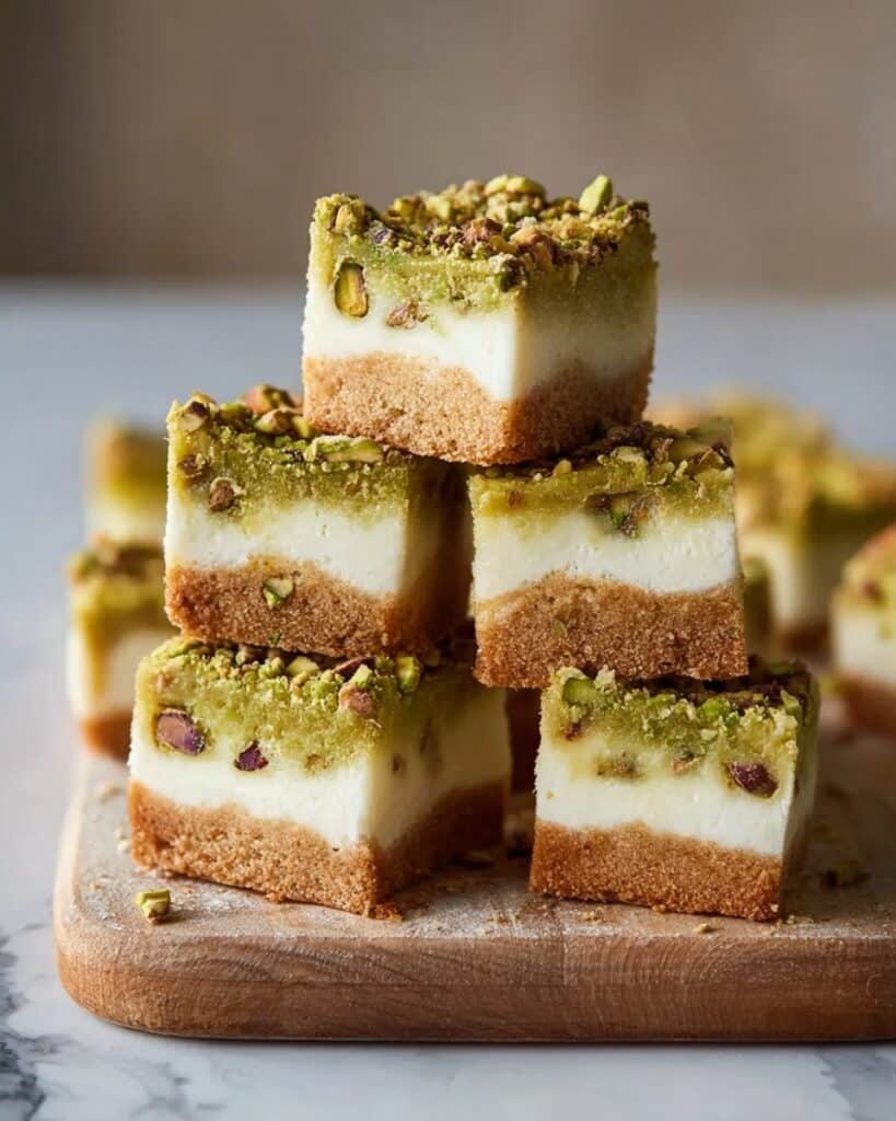 Pistachio Blondies Recipe