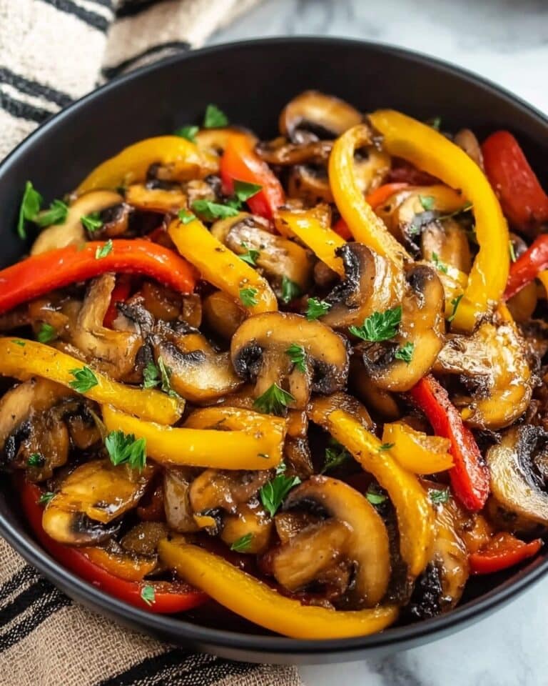 Vegan Portobello Mushroom Fajitas Recipe