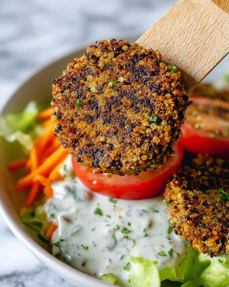 Lentil Quinoa Patties (Easy High-Protein) Recipe