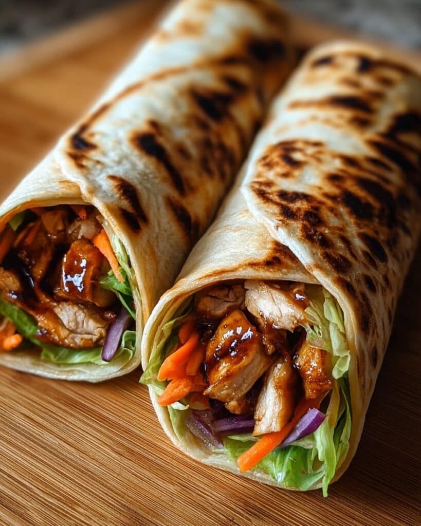 Flavor-Packed Teriyaki Chicken Wrap Recipe for Easy Meals Recipe